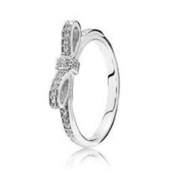 Pandora Jewelry - Pandora Sparkling Bow Ring